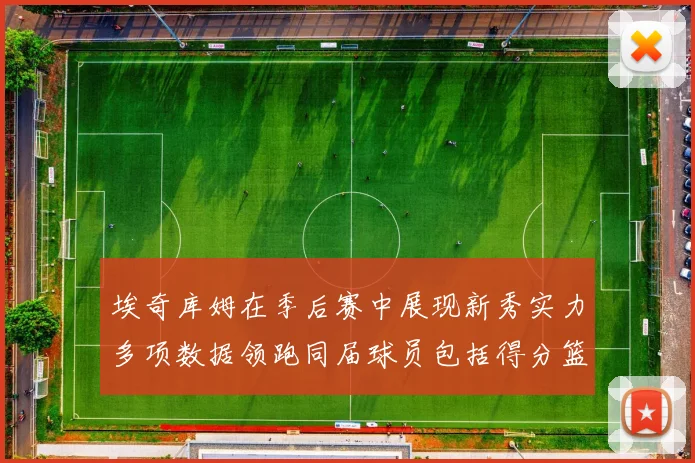 埃奇库姆在季后赛中展现新秀实力多项数据领跑同届球员包括得分篮板助攻抢断三分